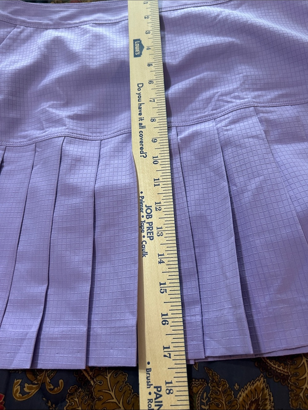 Izod Lavender Pleated Golf Skirt - Picture 8 of 8